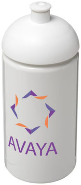 Бутылка спортивная H2O Bop , цвет белый - 21005212- Фото №2