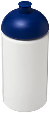 Пляшка спортивна H2O Bop , колір білий, синій - 21005213- Фото №1