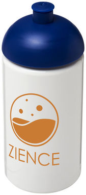 Бутылка спортивная H2O Bop , цвет белый, синий - 21005213- Фото №2