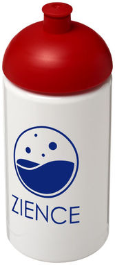 Пляшка спортивна H2O Bop , колір білий, червоний - 21005214- Фото №2