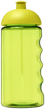 Пляшка спортивна H2O Bop , колір лайм - 21005217- Фото №3
