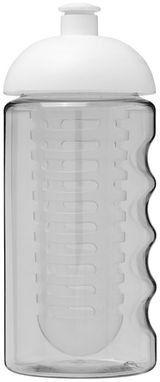 Бутылка спортивная H2O Bop , цвет прозрачный, белый - 21005300- Фото №3