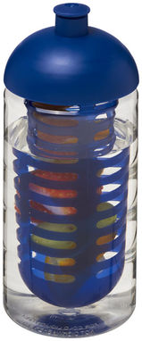 Пляшка спортивна H2O Bop , колір прозорий, синій - 21005301- Фото №1