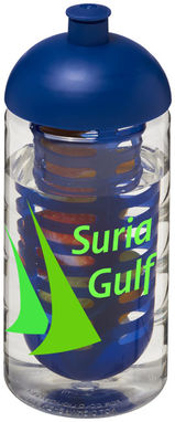 Бутылка спортивная H2O Bop , цвет прозрачный, синий - 21005301- Фото №2