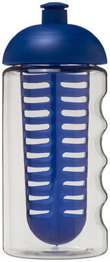 Бутылка спортивная H2O Bop , цвет прозрачный, синий - 21005301- Фото №3
