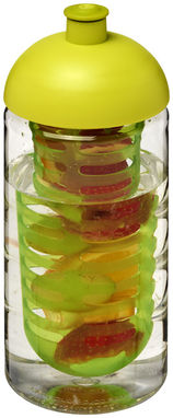 Бутылка спортивная H2O Bop , цвет прозрачный, лайм - 21005303- Фото №1
