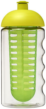 Бутылка спортивная H2O Bop , цвет прозрачный, лайм - 21005303- Фото №3