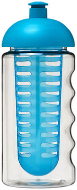 Пляшка спортивна H2O Bop , колір прозорий, колір морської хвилі - 21005304- Фото №3