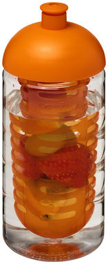 Бутылка спортивная H2O Bop , цвет прозрачный, оранжевый - 21005305- Фото №1