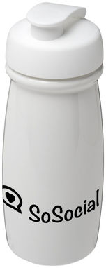 Бутылка спортивная H2O Pulse , цвет белый - 21005401- Фото №2