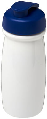 Бутылка спортивная H2O Pulse , цвет белый, ярко-синий - 21005402- Фото №1