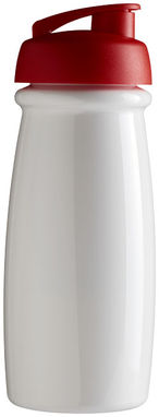 Пляшка спортивна H2O Pulse , колір білий, червоний - 21005403- Фото №4
