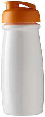Бутылка спортивная H2O Pulse , цвет белый, оранжевый - 21005407- Фото №3