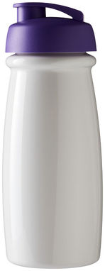 Пляшка спортивна H2O Pulse , колір білий пурпурний - 21005409- Фото №3