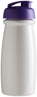 Пляшка спортивна H2O Pulse , колір білий пурпурний - 21005409- Фото №4