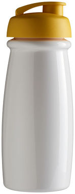 Пляшка спортивна H2O Pulse , колір білий, жовтий - 21005410- Фото №4