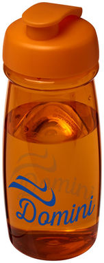 Бутылка спортивная H2O Pulse , цвет оранжевый - 21005413- Фото №2