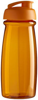 Бутылка спортивная H2O Pulse , цвет оранжевый - 21005413- Фото №4