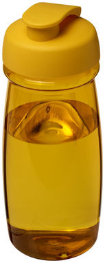 Бутылка спортивная H2O Pulse , цвет желтый - 21005414- Фото №1