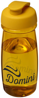 Бутылка спортивная H2O Pulse , цвет желтый - 21005414- Фото №2