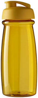 Пляшка спортивна H2O Pulse , колір жовтий - 21005414- Фото №3