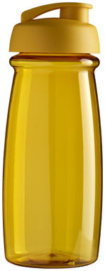 Пляшка спортивна H2O Pulse , колір жовтий - 21005414- Фото №4