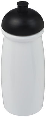 Пляшка спортивна H2O Pulse , колір білий, суцільний чорний - 21005600- Фото №1