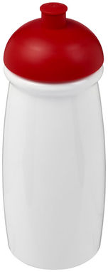 Пляшка спортивна H2O Pulse , колір білий, червоний - 21005603- Фото №1
