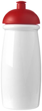 Пляшка спортивна H2O Pulse , колір білий, червоний - 21005603- Фото №3