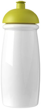 Пляшка спортивна H2O Pulse , колір білий, зелений лайм - 21005604- Фото №3