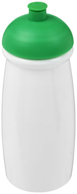 Пляшка спортивна H2O Pulse , колір білий, зелений - 21005606- Фото №1