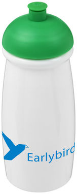 Пляшка спортивна H2O Pulse , колір білий, зелений - 21005606- Фото №2