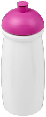 Пляшка спортивна H2O Pulse , колір білий, рожевий - 21005608- Фото №1
