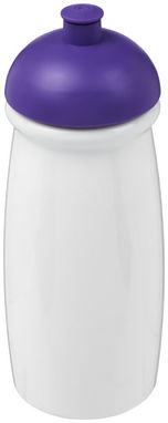 Пляшка спортивна H2O Pulse , колір білий пурпурний - 21005609- Фото №1