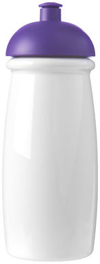 Пляшка спортивна H2O Pulse , колір білий пурпурний - 21005609- Фото №3