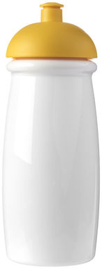 Пляшка спортивна H2O Pulse , колір білий, жовтий - 21005610- Фото №3