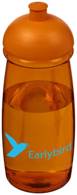 Бутылка спортивная H2O Pulse , цвет оранжевый - 21005613- Фото №2