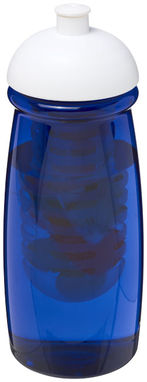 Бутылка спортивная H2O Pulse , цвет синий прозрачный, белый - 21005700- Фото №1