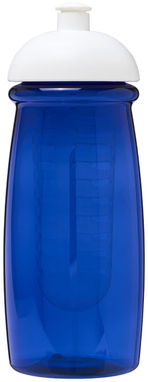 Бутылка спортивная H2O Pulse , цвет синий прозрачный, белый - 21005700- Фото №3