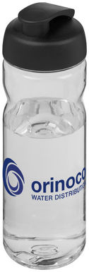 Бутылка спортивная H2O Base , цвет прозрачный, сплошной черный - 21005800- Фото №2