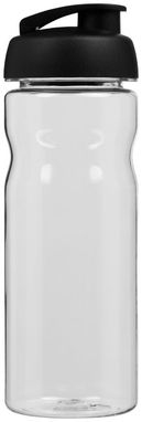 Бутылка спортивная H2O Base , цвет прозрачный, сплошной черный - 21005800- Фото №4