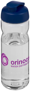 Бутылка спортивная H2O Base , цвет прозрачный, синий - 21005802- Фото №2