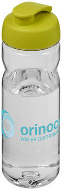 Бутылка спортивная H2O Base , цвет прозрачный, лайм - 21005804- Фото №2