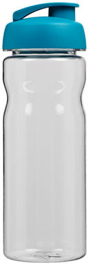 Пляшка спортивна H2O Base , колір прозорий, колір морської хвилі - 21005805- Фото №4