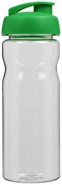 Пляшка спортивна H2O Base , колір прозорий, зелений - 21005806- Фото №4