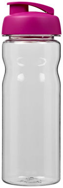 Бутылка спортивная H2O Base , цвет прозрачный, розовый - 21005808- Фото №3