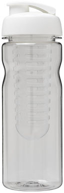 Бутылка спортивная H2O Base , цвет прозрачный, белый - 21005900- Фото №3