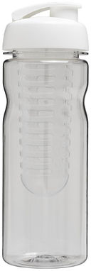 Бутылка спортивная H2O Base , цвет прозрачный, белый - 21005900- Фото №4