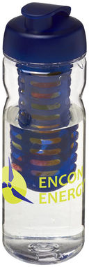 Бутылка спортивная H2O Base , цвет прозрачный, синий - 21005901- Фото №2