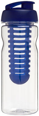 Бутылка спортивная H2O Base , цвет прозрачный, синий - 21005901- Фото №4